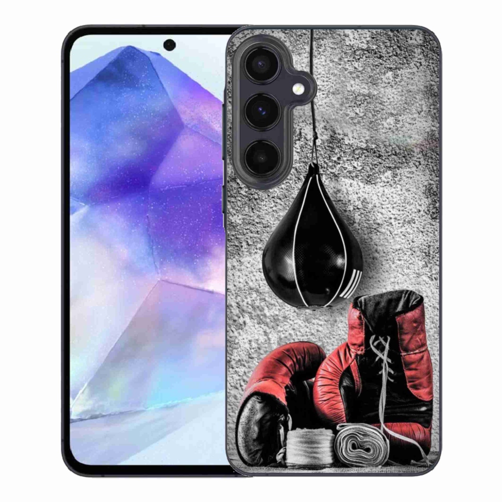 Gél borítás mmCase Samsung Galaxy A55 5G - bokszzsák és kesztyű - Samsung Galaxy A55 5G számára