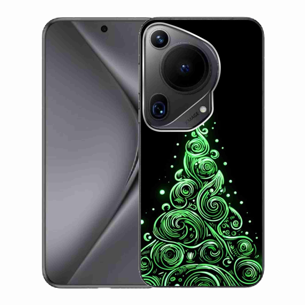 Gél borítás mmCase a Huawei Pura 70 Ultra - neon karácsonyfa 3