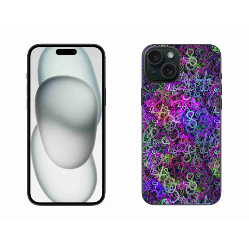 Gél borítás mmCase iPhone 15 Plus készülékhez - absztrakt motívum 25