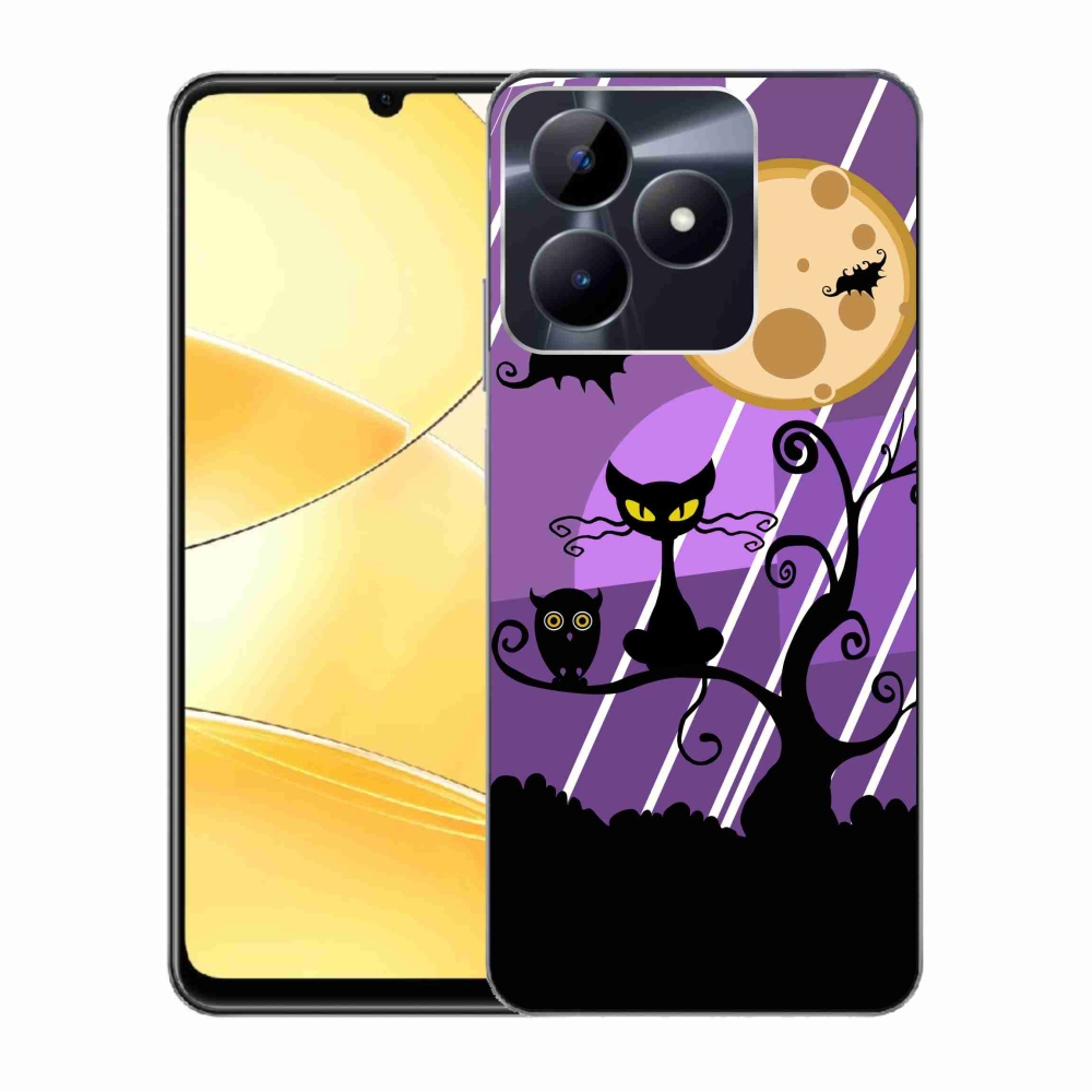Zselés borító mmCase a Realme C51/C53 készülékhez - halloween