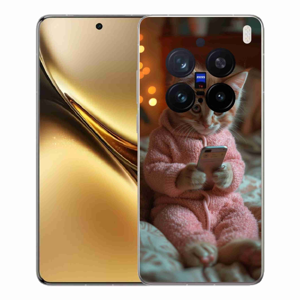 Zselés borítás mmCase a Vivo X200 Pro 5G-hez - baba mobillal