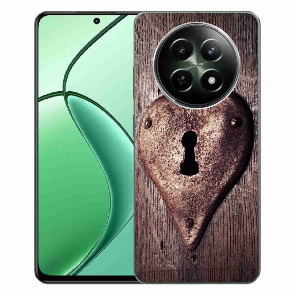 Gél borító mmCase a Realme 12 5G/12x 5G készülékhez - szív alakú zárral