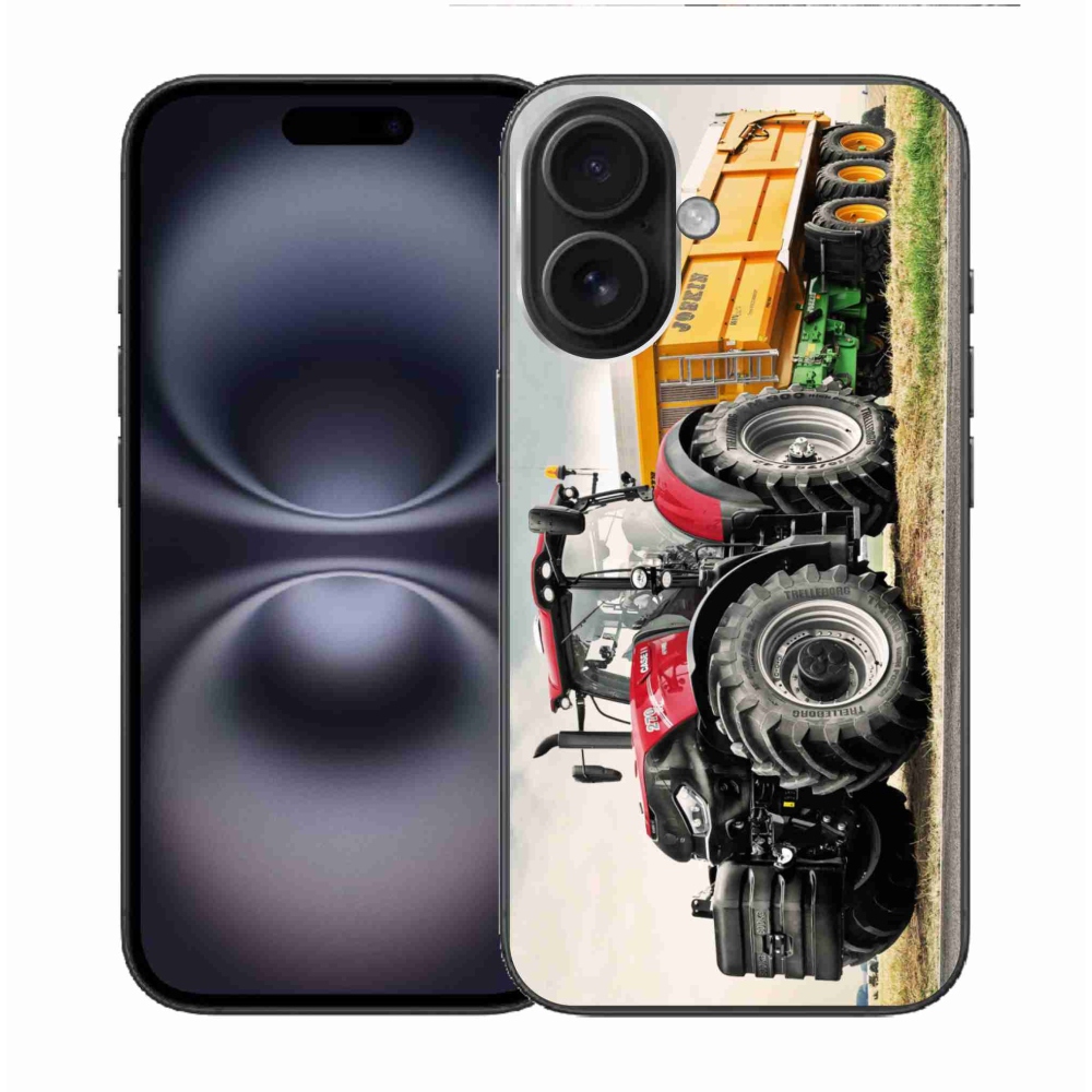 Zselés borítás mmCase iPhone 16-hoz - traktor 3