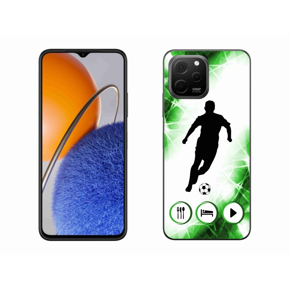 Gél borítás mmCase a Huawei Nova Y61-en - focista