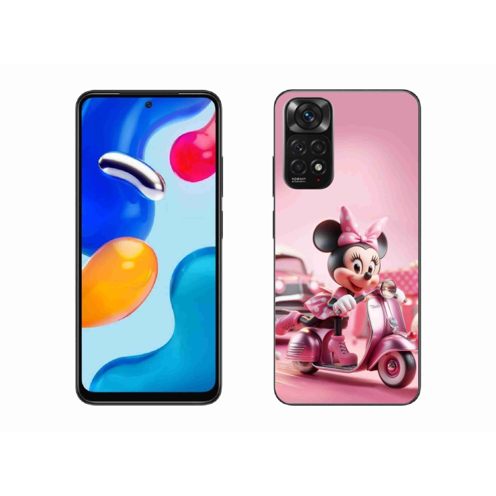 Gél borítás mmCase a Xiaomi Redmi Note 11 4G-hez - minnie 1