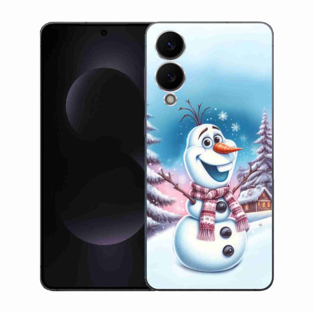 Gél borítás mmCase Samsung Galaxy S25 Edge készülékhez - ice kingdom