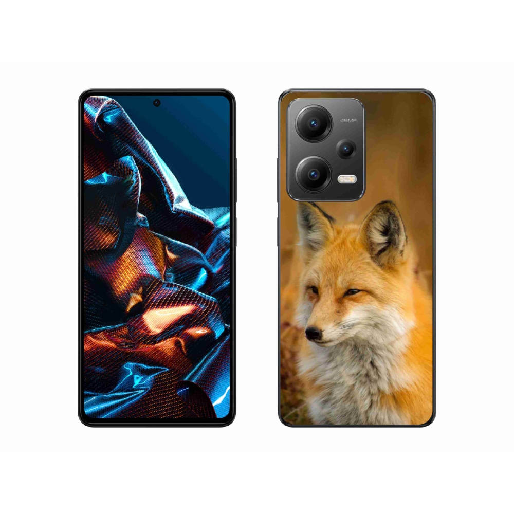 Gél borítás mmCase a Xiaomi Redmi Note 12 Pro 5G számára - róka