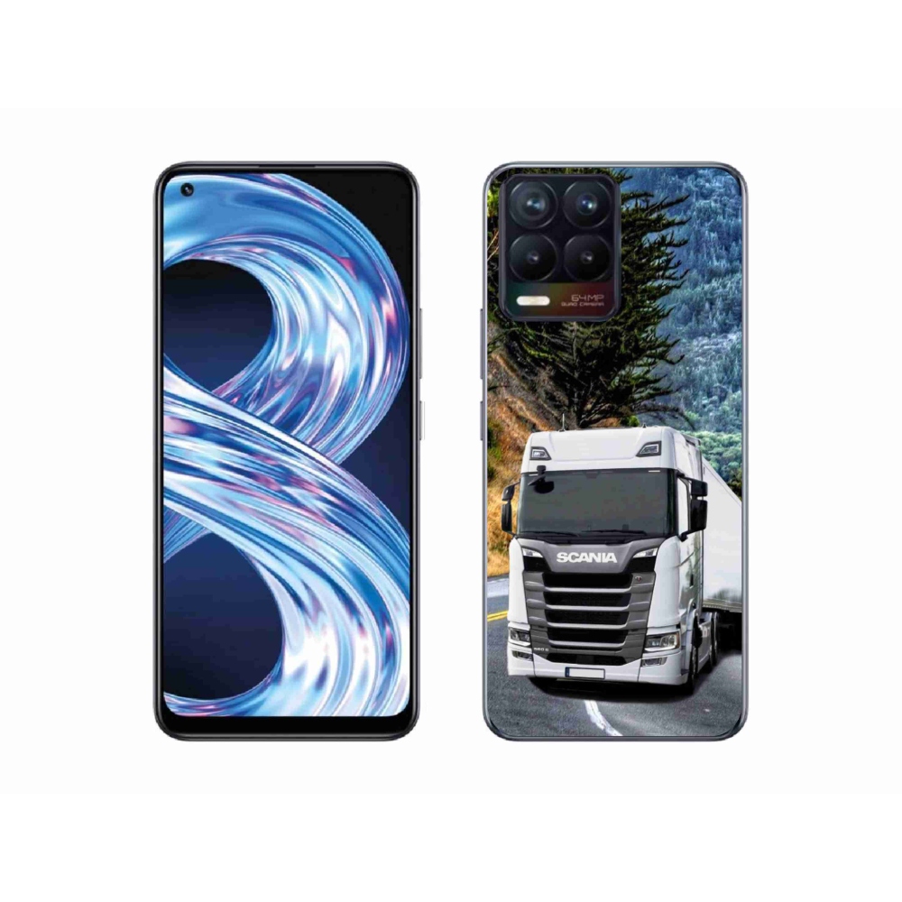 Gél borítás mmCase a Realme 8 4G készülékhez - teherautó 1