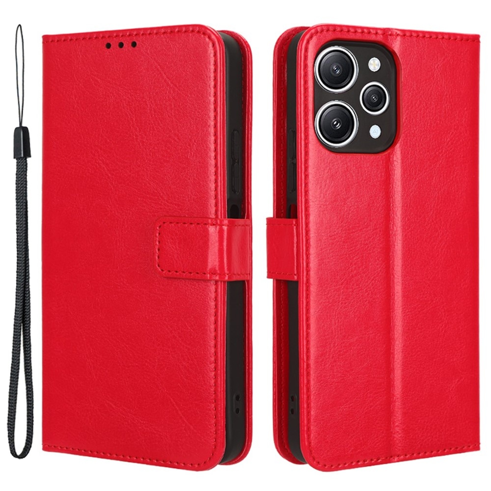 Lókönyv tok a Xiaomi Redmi 12 4G/5G készülékhez - piros