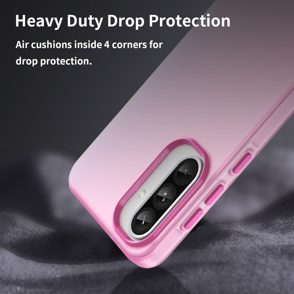 Candys matt zselés tok Samsung Galaxy A36 5G/A56 5G - rózsaszínű