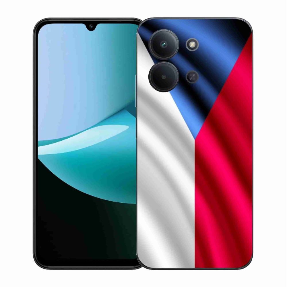 Gél borítás mmCase a Xiaomi Redmi 15C 4G (171mm)/Poco C85 4G (171mm) - cseh zászlóhoz