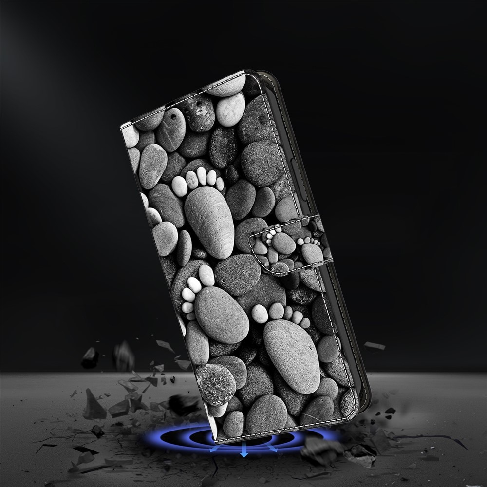 Határozottan könyv tok Samsung Galaxy A17 4G/5G/A26 5G - nyomok a kőből