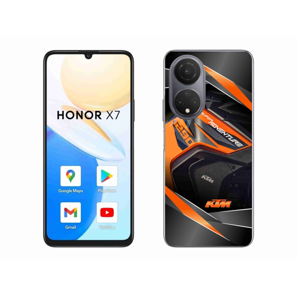 Gél borítás mmCase a Honor X7-hez - motoros ktm