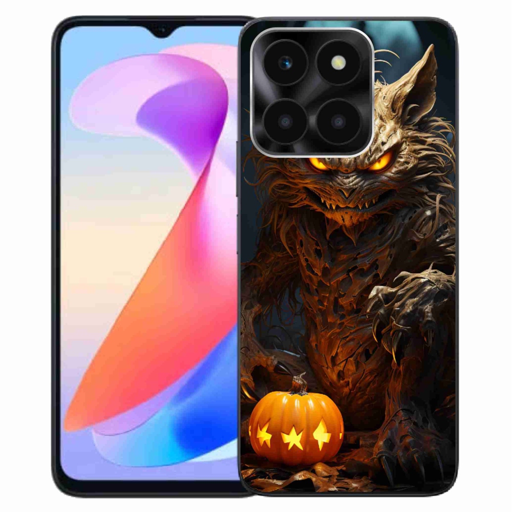 Gél borítás mmCase a Honor X6a készülékhez - Halloween szörnyeteg