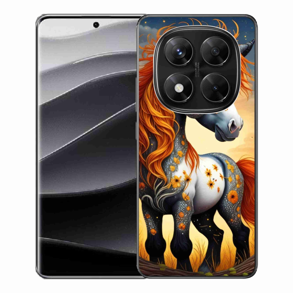 Gél borítás mmCase a Xiaomi Redmi Note 14 Pro 5G/Poco X7 5G - színes póni számára