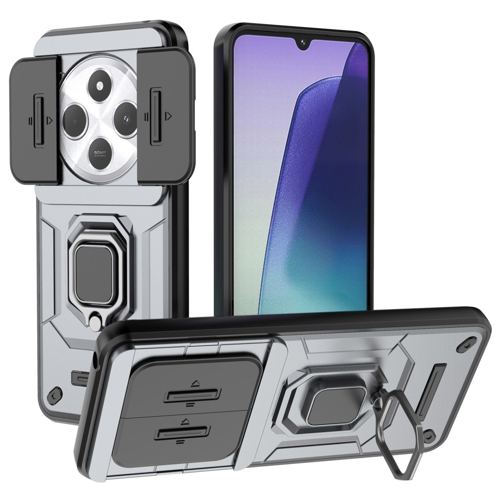 Lencseálló borítás Xiaomi Redmi 14C/Poco C75-hez - szürke