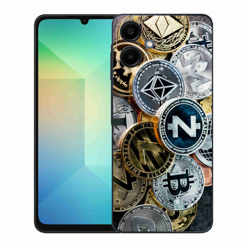 Gél borítás mmCase Samsung Galaxy A06 4G - kriptovalutákhoz