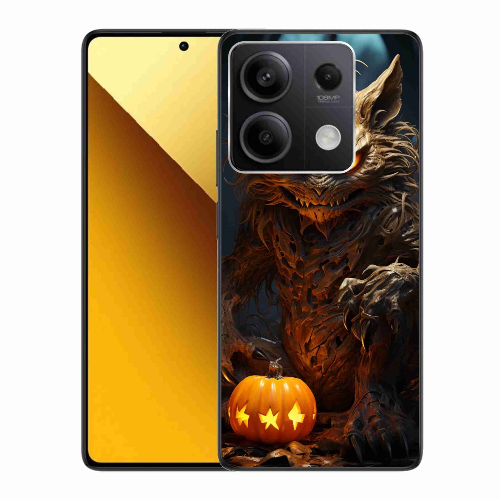 Gél borítás mmCase a Xiaomi Redmi Note 13 5G-hez - Halloween szörnyeteg