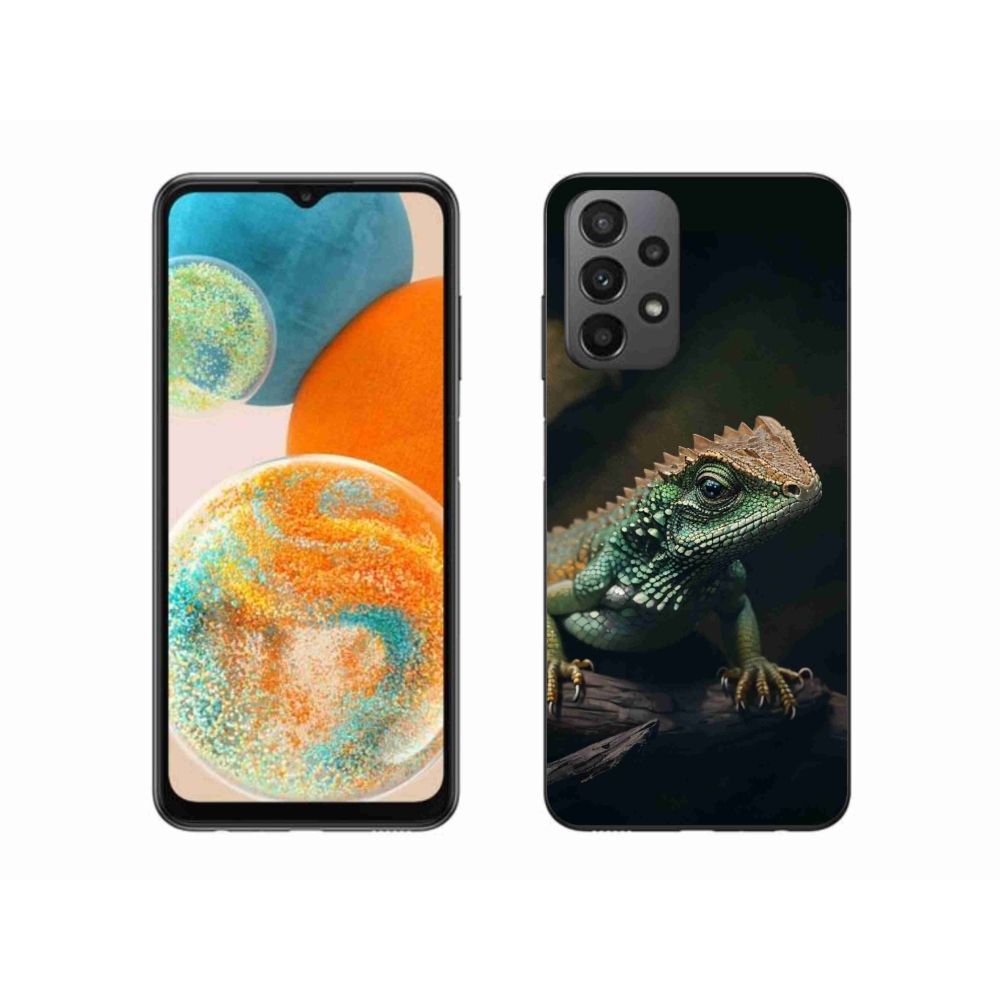 Gél borítás mmCase Samsung Galaxy A23 4G/5G készülékhez - gyík