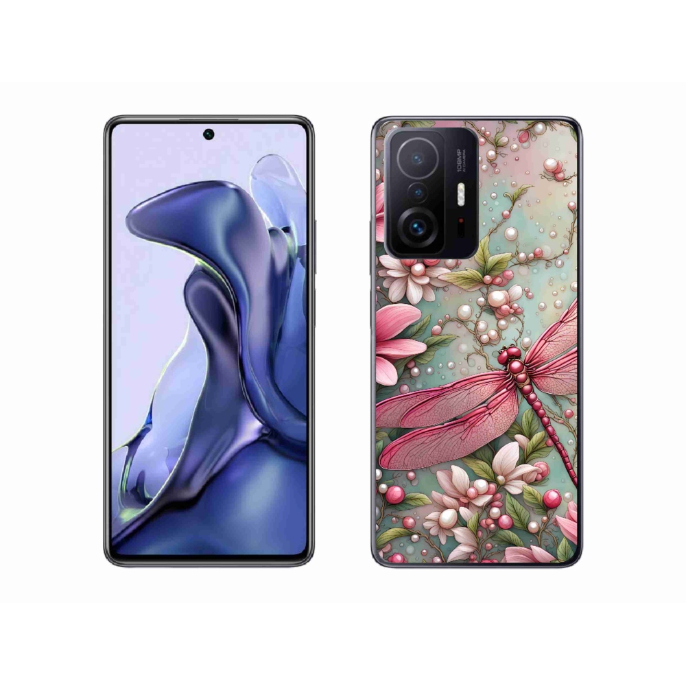 Gél borítás mmCase a Xiaomi 11T Pro számára - szitakötő