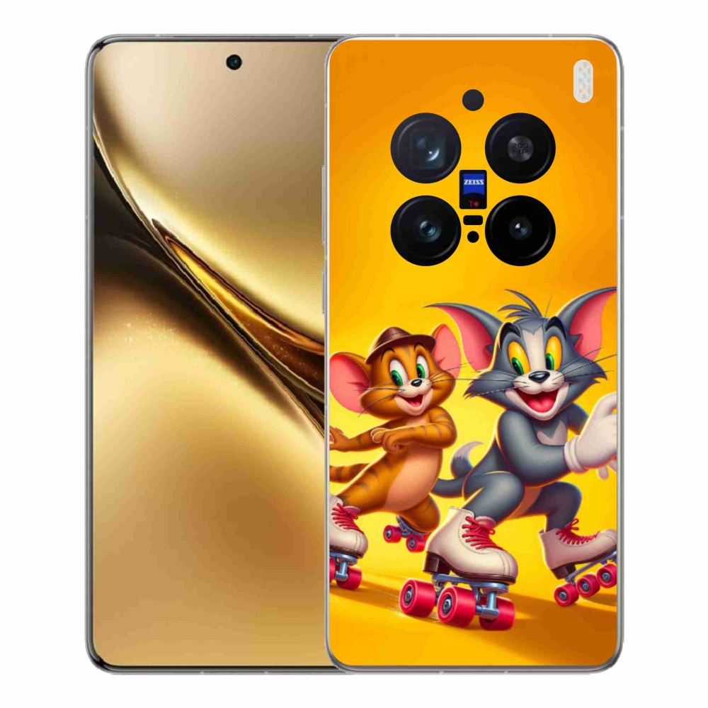 Zselés borítás mmCase a Vivo X200 Pro 5G készülékhez - tom and jerry