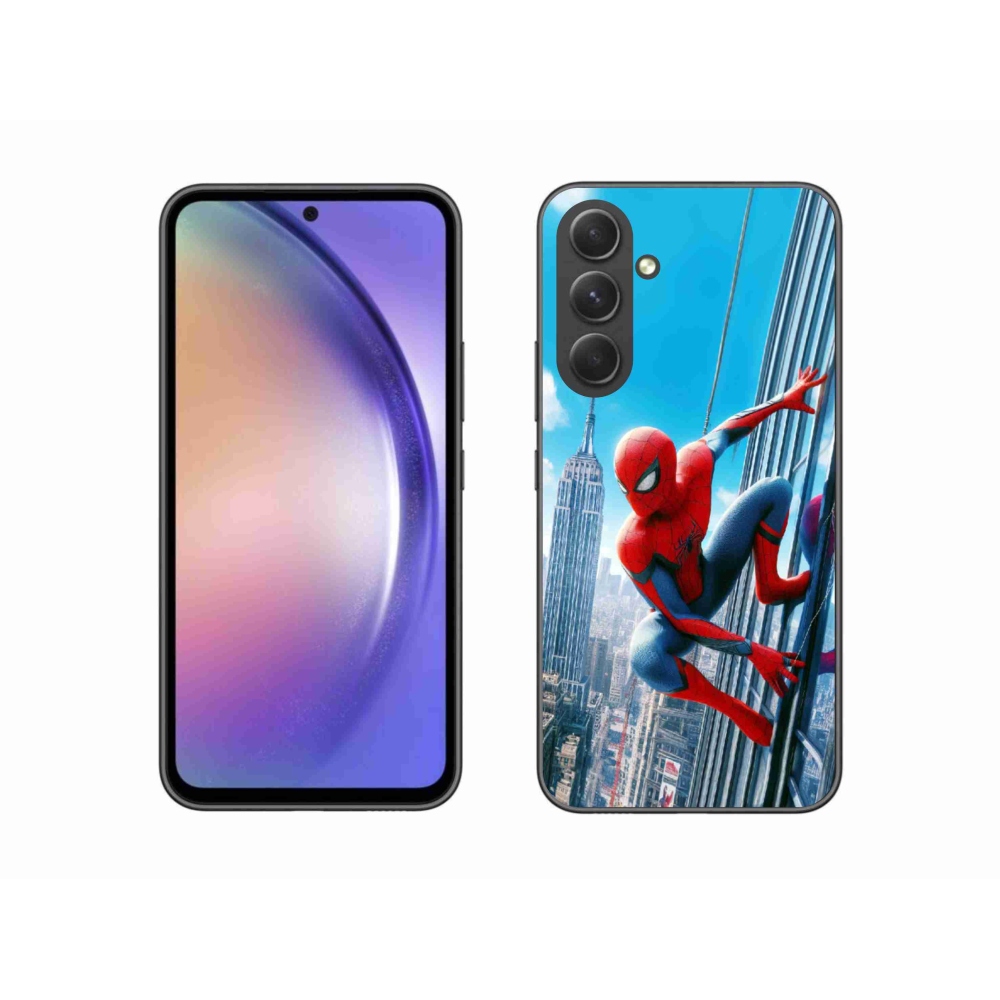 Gél borító mmCase Samsung Galaxy A54 5G - pókemberhez