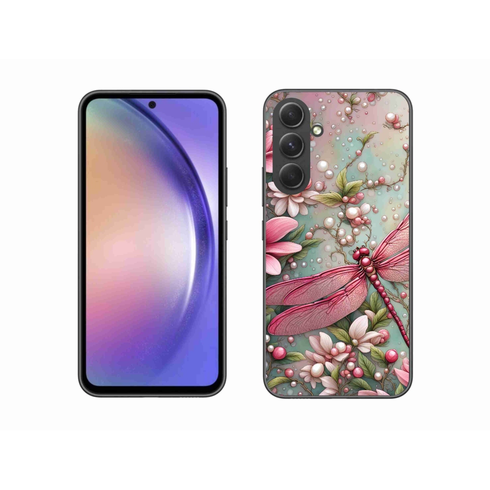 Gél védőhuzat mmCase Samsung Galaxy A54 5G - szitakötőhöz