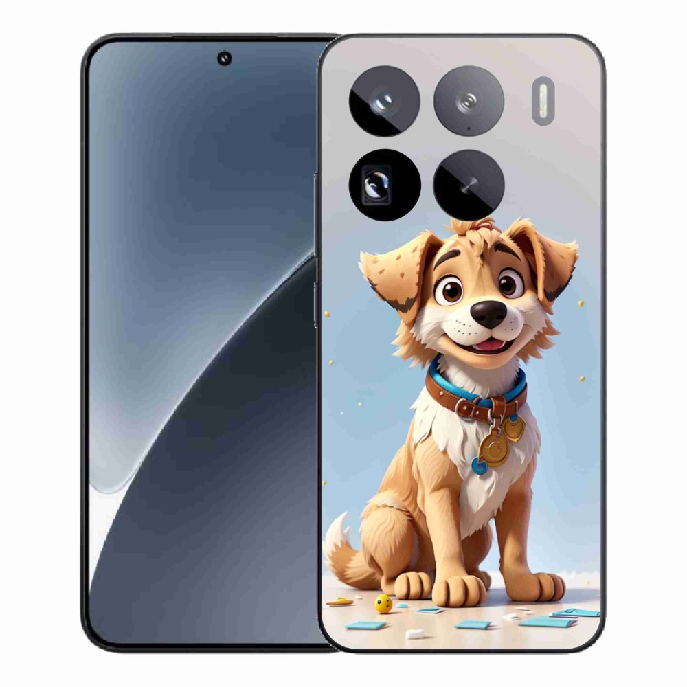 Gél borítás mmCase a Xiaomi 15 Pro-hoz - rajzfilm kiskutya