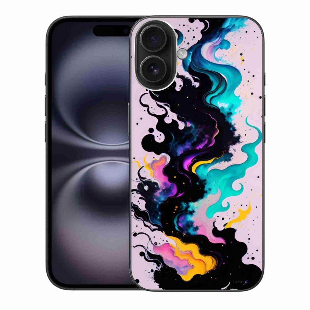 Gél borítás mmCase iPhone 16 Plus készülékhez - absztrakt motívum 4