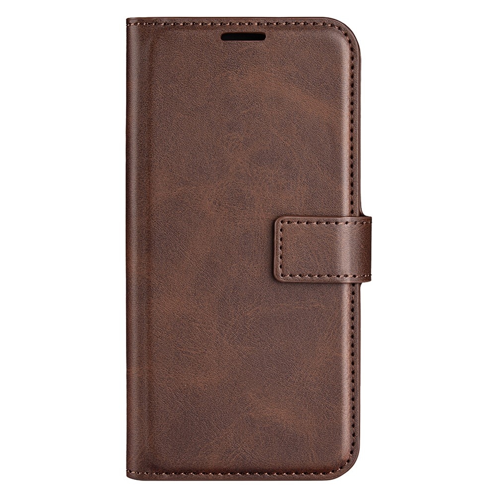 Állványos könyv tok Honor Magic 7 Lite 5G - sötétbarna színű