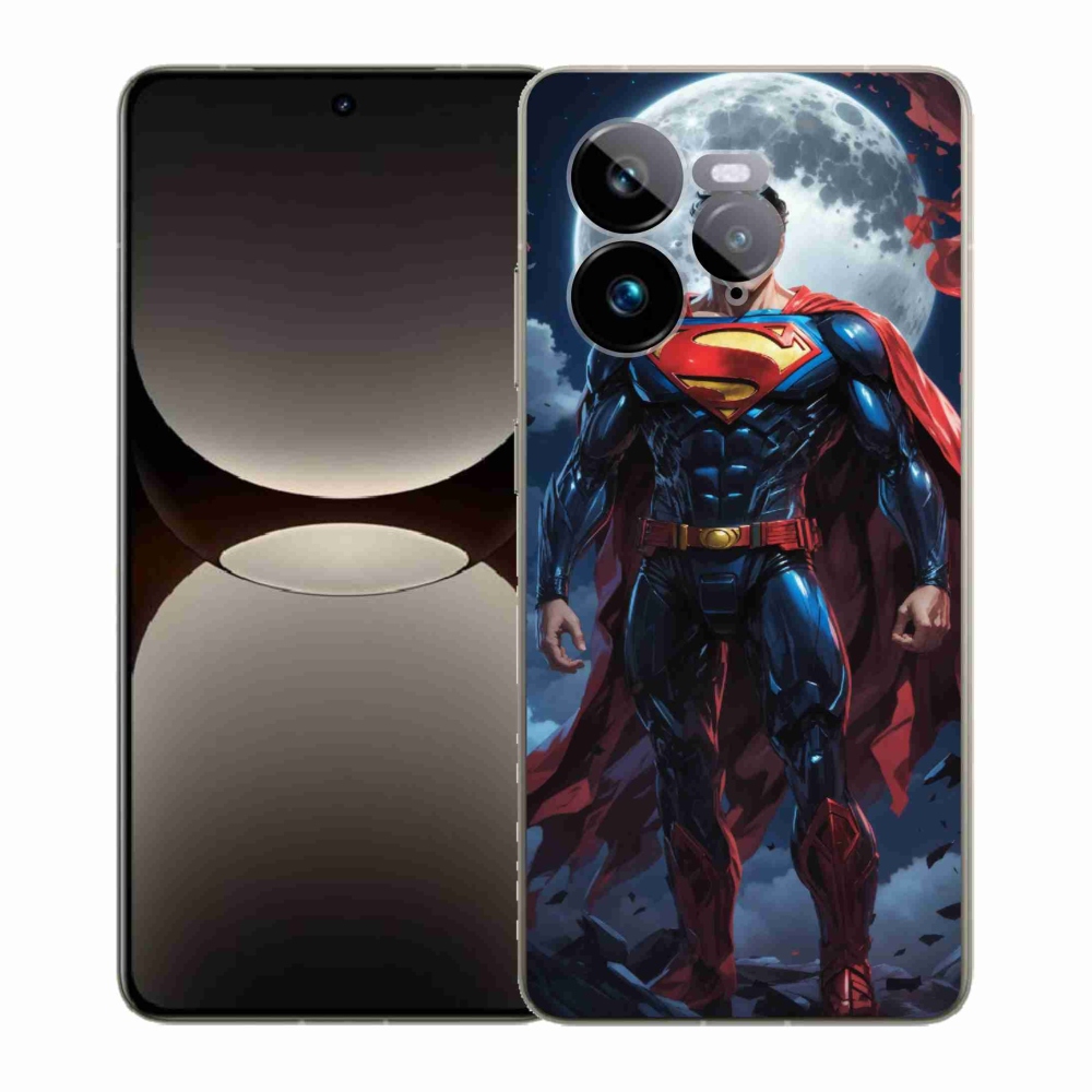 Gél borítás mmCase a Realme GT 7 Pro 5G számára - superman