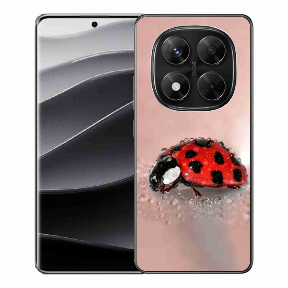Gél borítás mmCase a Xiaomi Redmi Note 14 Pro 5G/Poco X7 5G számára - katicabogár