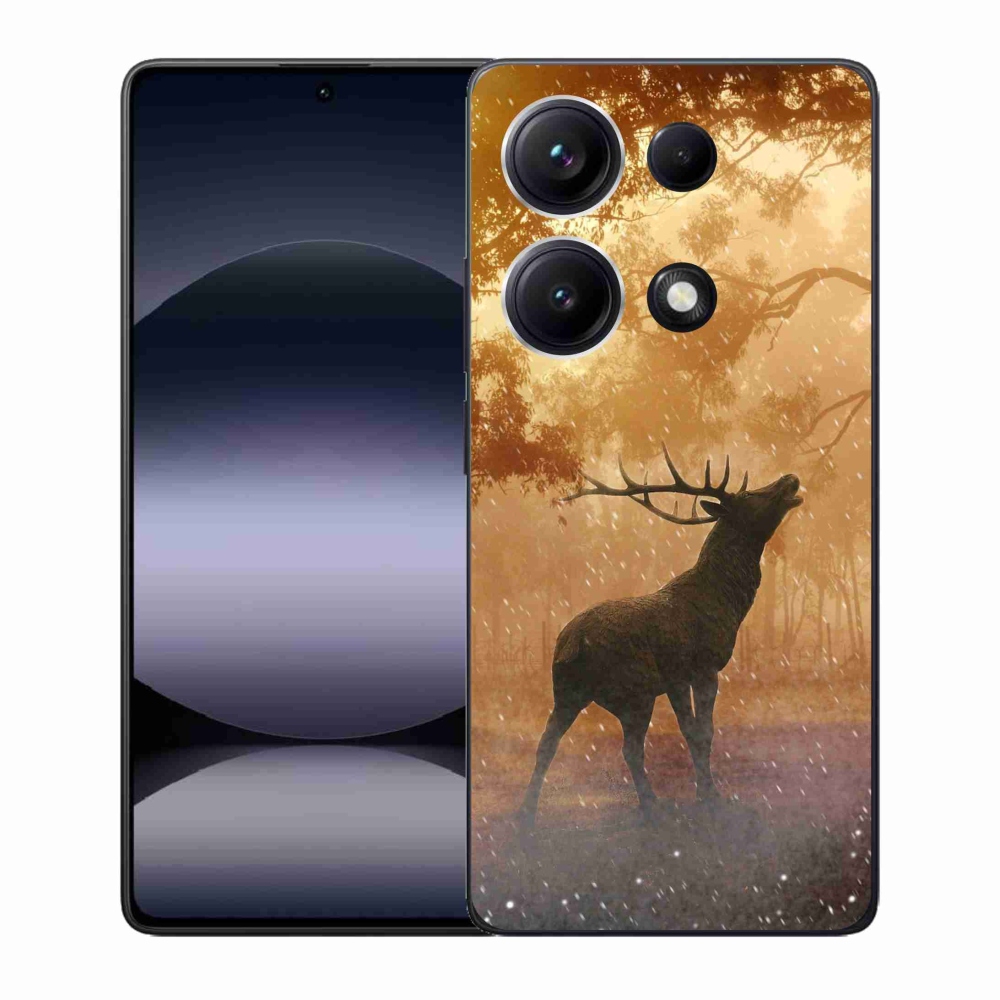 Gél borító mmCase a Xiaomi Redmi Note 14S-hez - szarvas a vadászaton