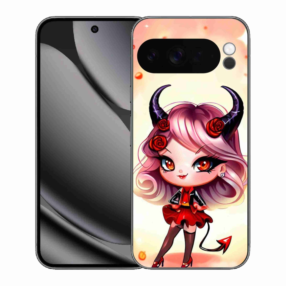 Zselés borítás mmCase a Google Pixel 10 Pro XL számára - rajzfilm ördög