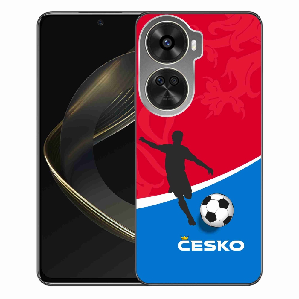 Gél borítás mmCase a Huawei Nova 12 SE-hez - futball Csehország