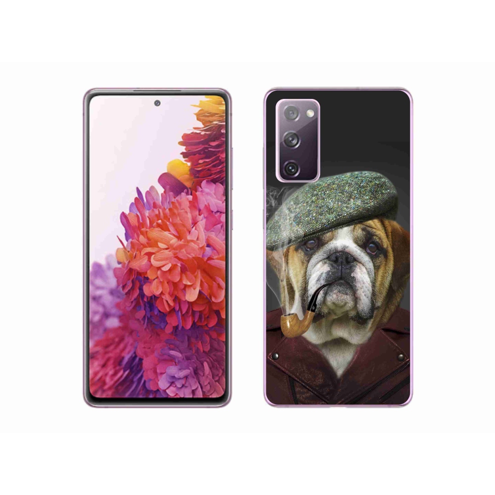 Zselés borítás mmCase Samsung Galaxy S20 FE - kutya csővel