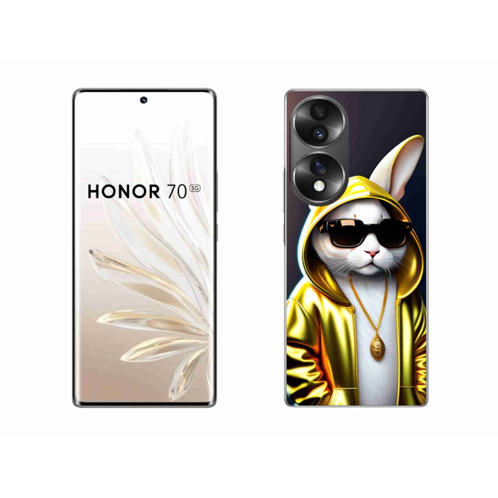 Zselés borítás mmCase a Honor 70 - cat boss számára