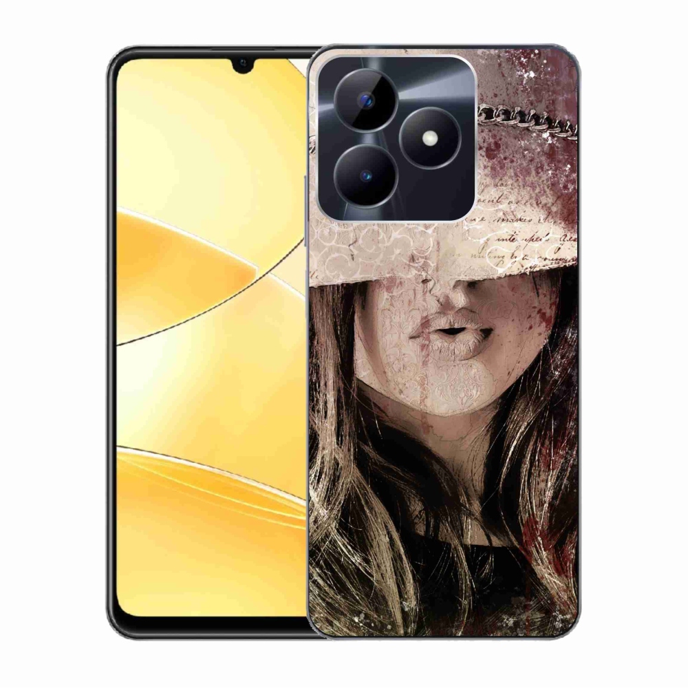 Zselés borítás mmCase a Realme C51/C53 készülékhez - lány