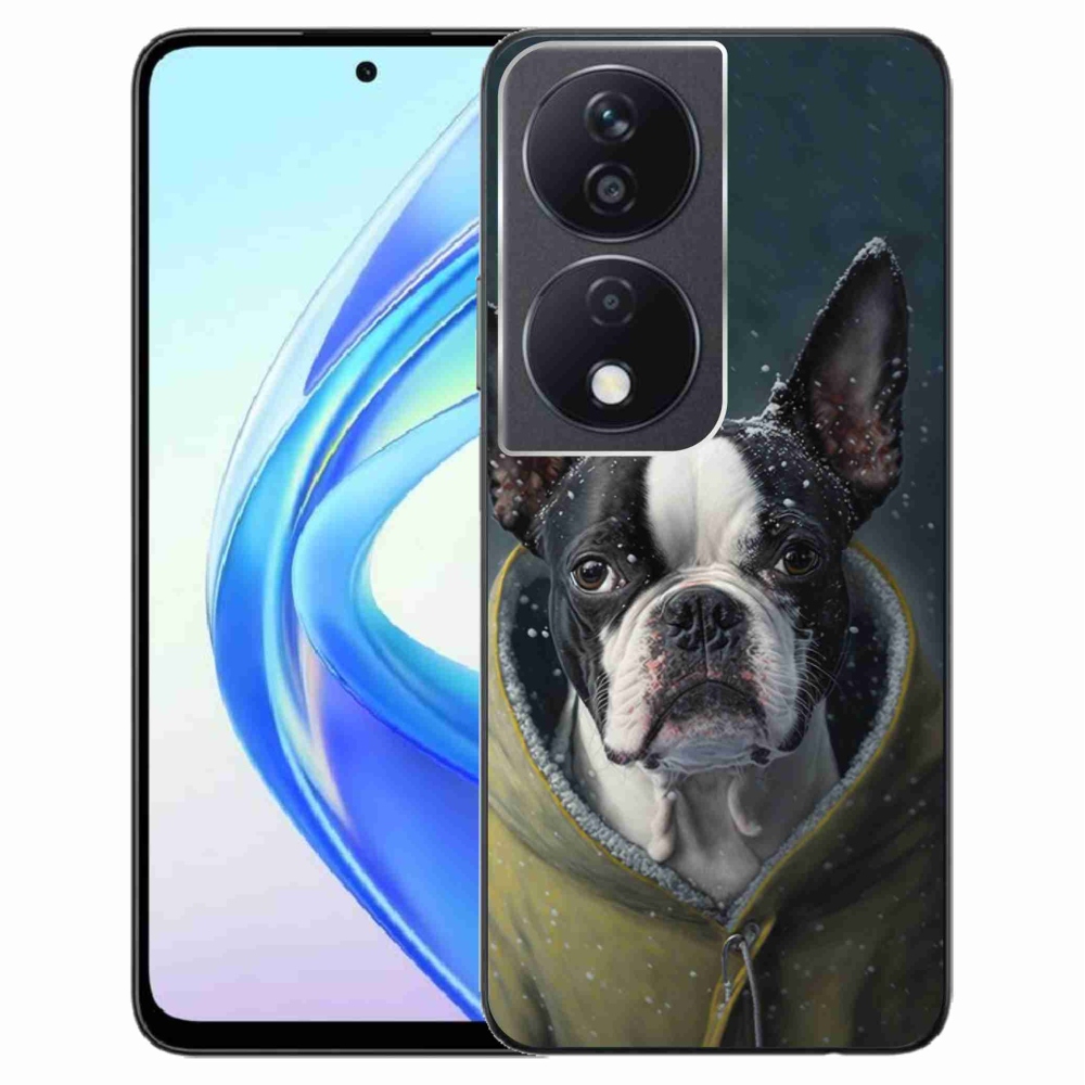 Zselés borítás mmCase a Honor X7b/Honor 90 Smart készülékhez - bulldog