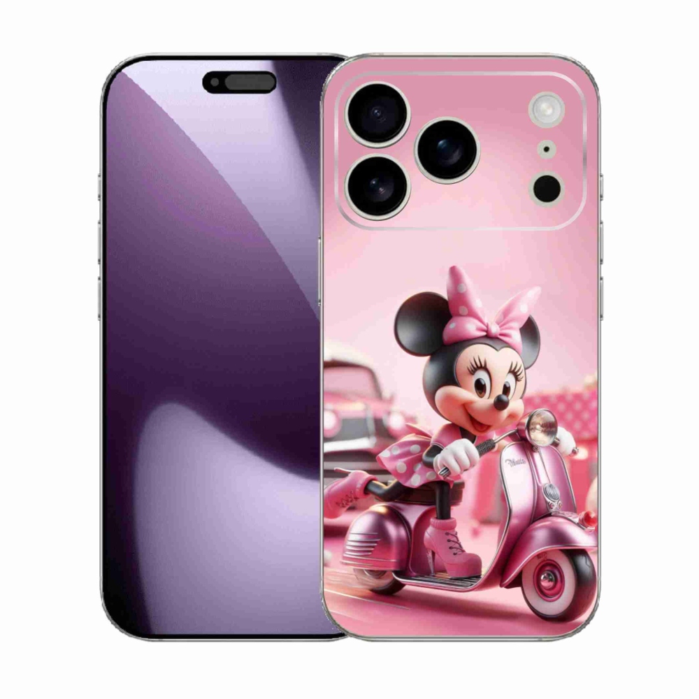 Zselés borítás mmCase iPhone 17 Pro készülékhez - minnie 1