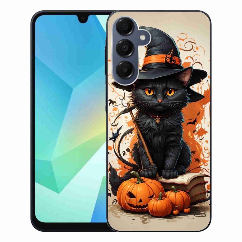 Gél borítás mmCase Samsung Galaxy A16 4G/5G - macska varázsló számára