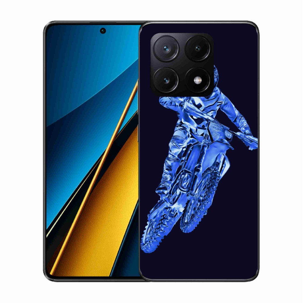Gél borítás mmCase a Xiaomi Poco X6 Pro 5G-hez - motocross 1