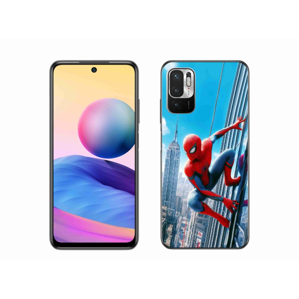 Gél borítás mmCase a Xiaomi Redmi Note 10 5G-hez - spiderman
