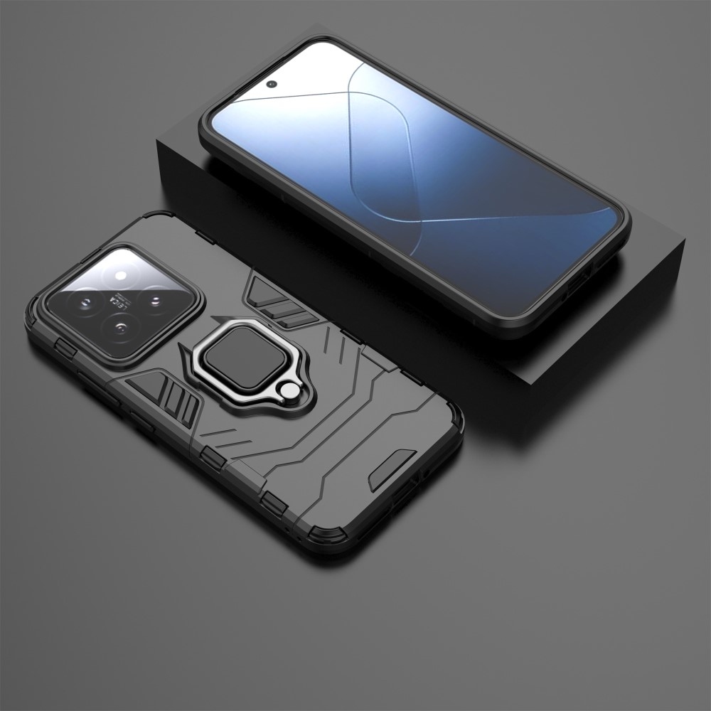 Guardy tartós borító a Xiaomi 14-hez - fekete