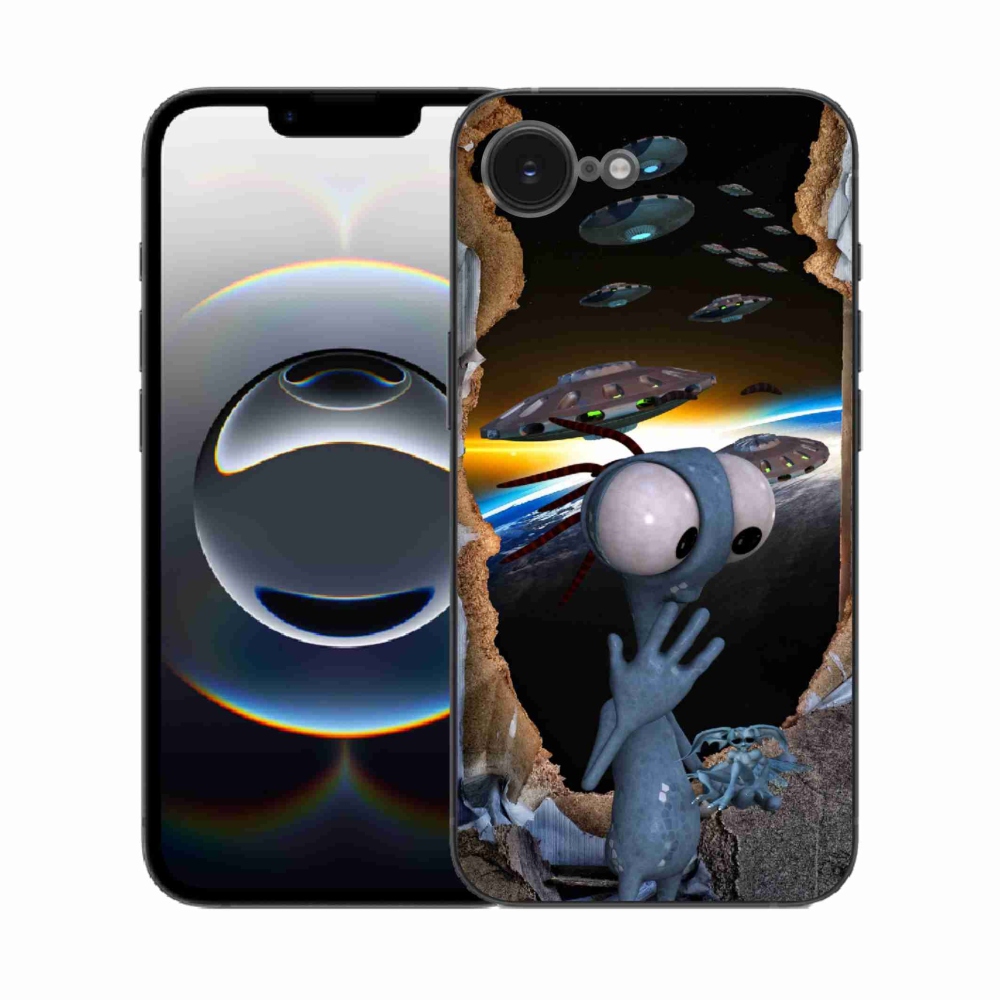 Gél borítás mmCase iPhone 16e készülékhez - idegen színű