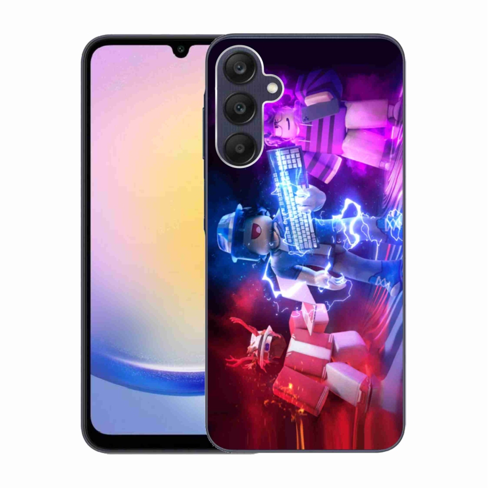 Gél borítás mmCase Samsung Galaxy A25 5G készülékhez - roblox