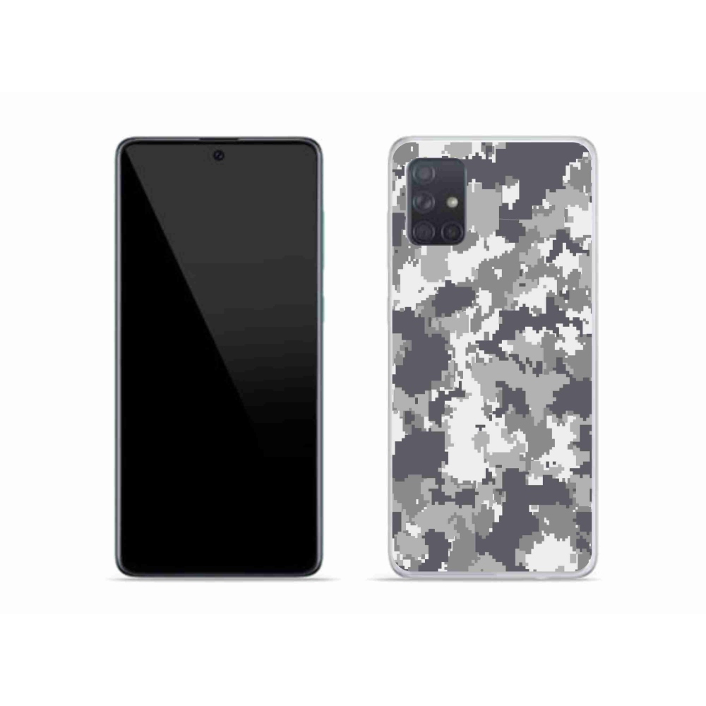 Zselés borítás mmCase Samsung Galaxy A51 készülékhez - terepszínű minta 2
