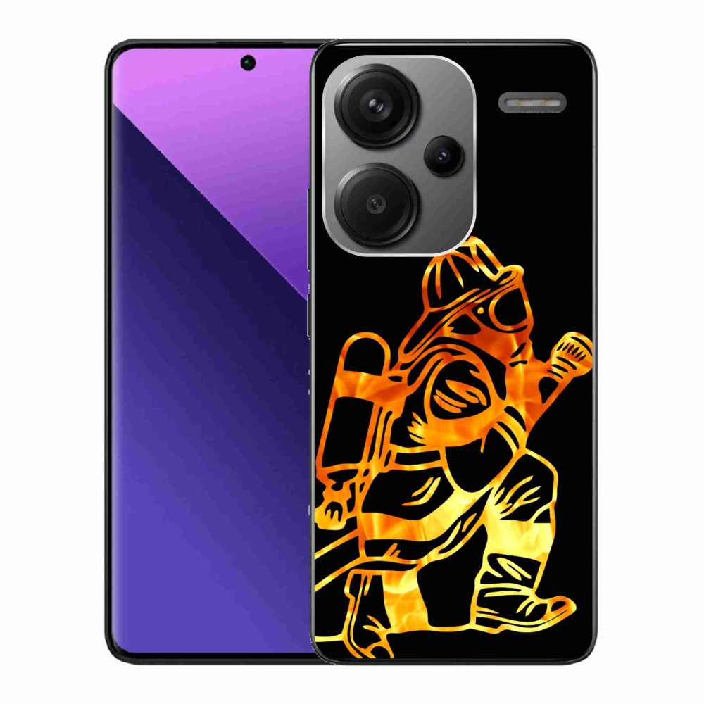 Gél borítás mmCase a Xiaomi Redmi Note 13 Pro+ 5G - tűzoltó 1