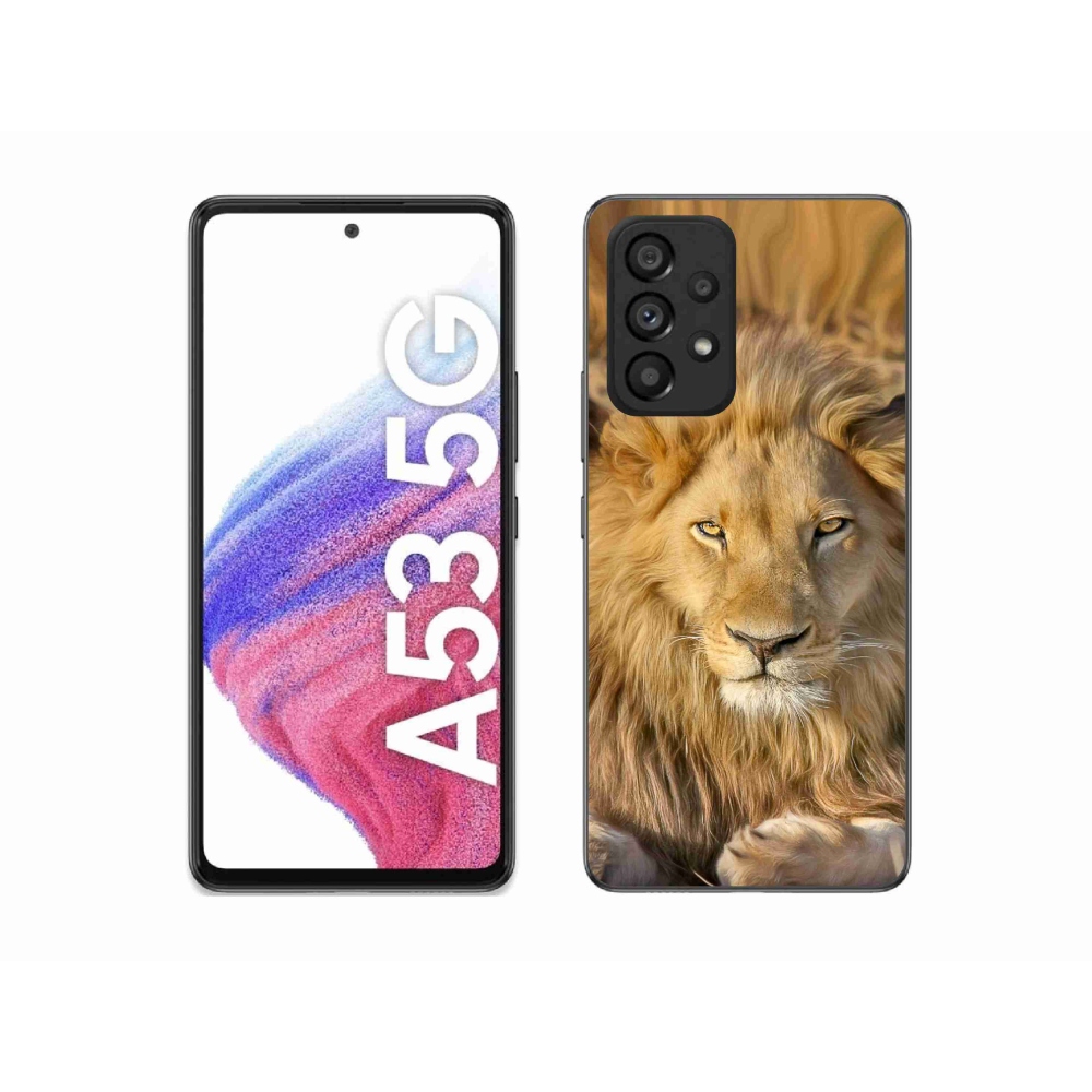 Gél védőburkolat mmCase Samsung Galaxy A53 5G - Lion 2