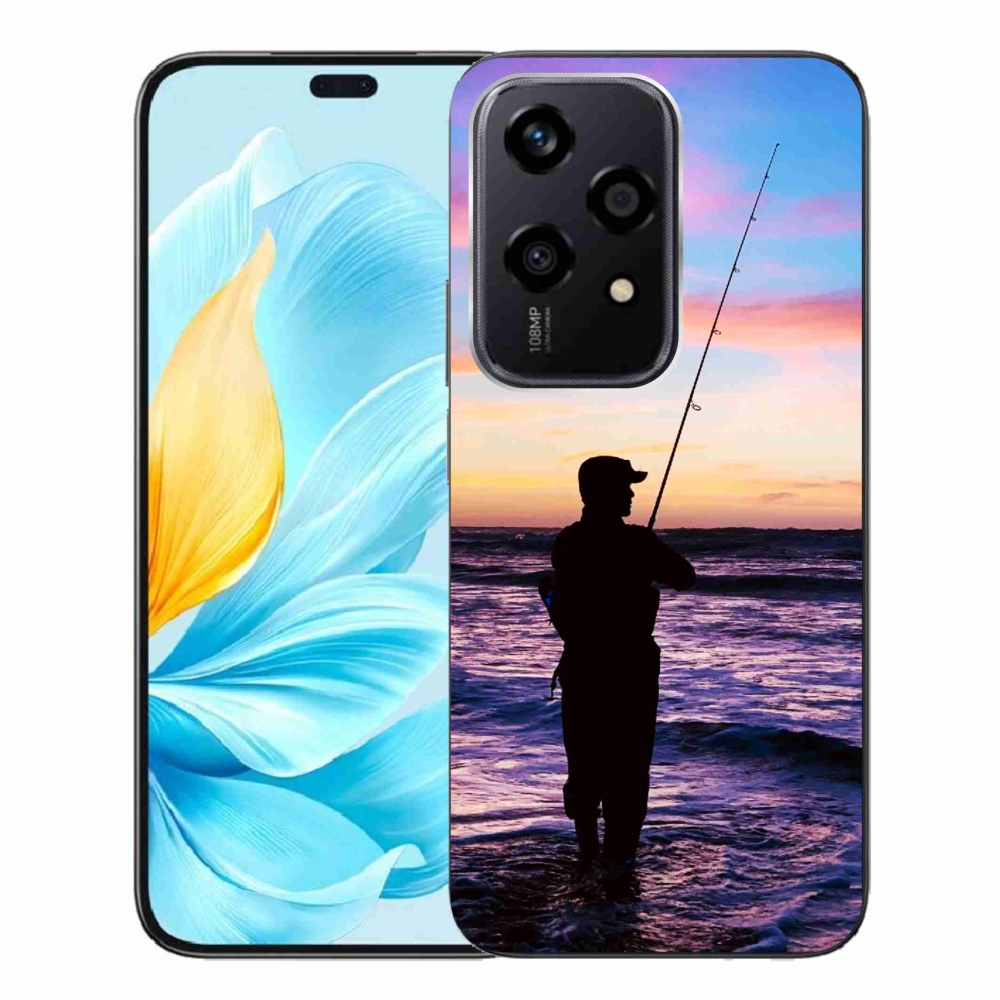 Zselés borítás mmCase a Honor 200 Lite 5G számára - halászat 1